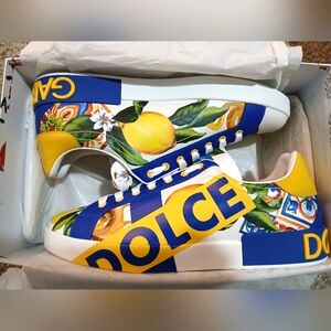 Dolce & Gabbana Men's Vitello Sneakers